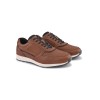 TSF Men's Leather sneakers Shoes (LOMANI-01U-TAN)
